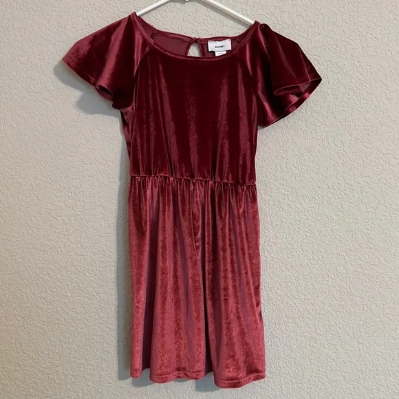 Old Navy | Dresses | Old Navy Velvet Christmas Or Valentines Day Dress Size  67 Small | Poshmark